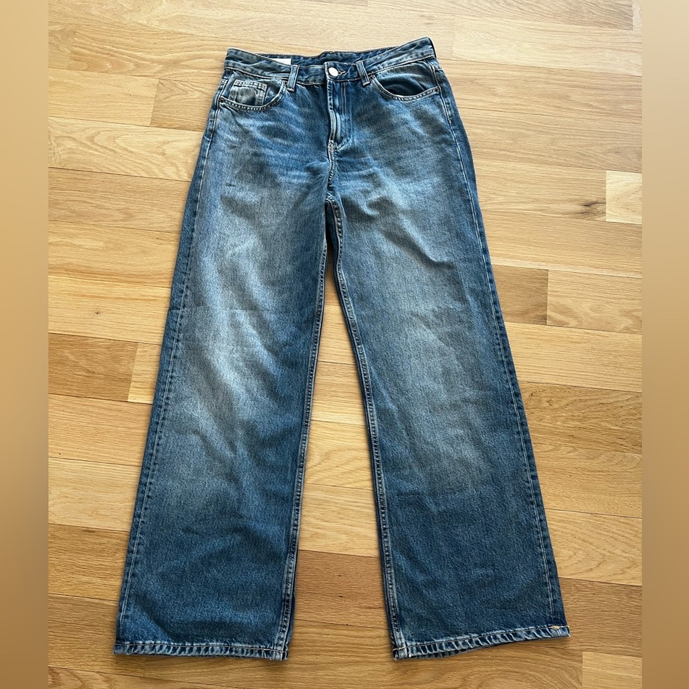 ZARA Wide Leg Jeans